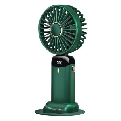 264-420x420 LED Rechargeable Mini Fan (Green)