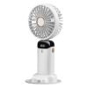 LED Rechargeable Mini Fan (White)