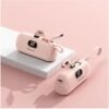 Mini Capsule Powerbank 5000mAh (Pink)