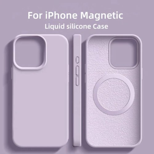 Iphone16Pro Liquid Silicone Casing (Purple)